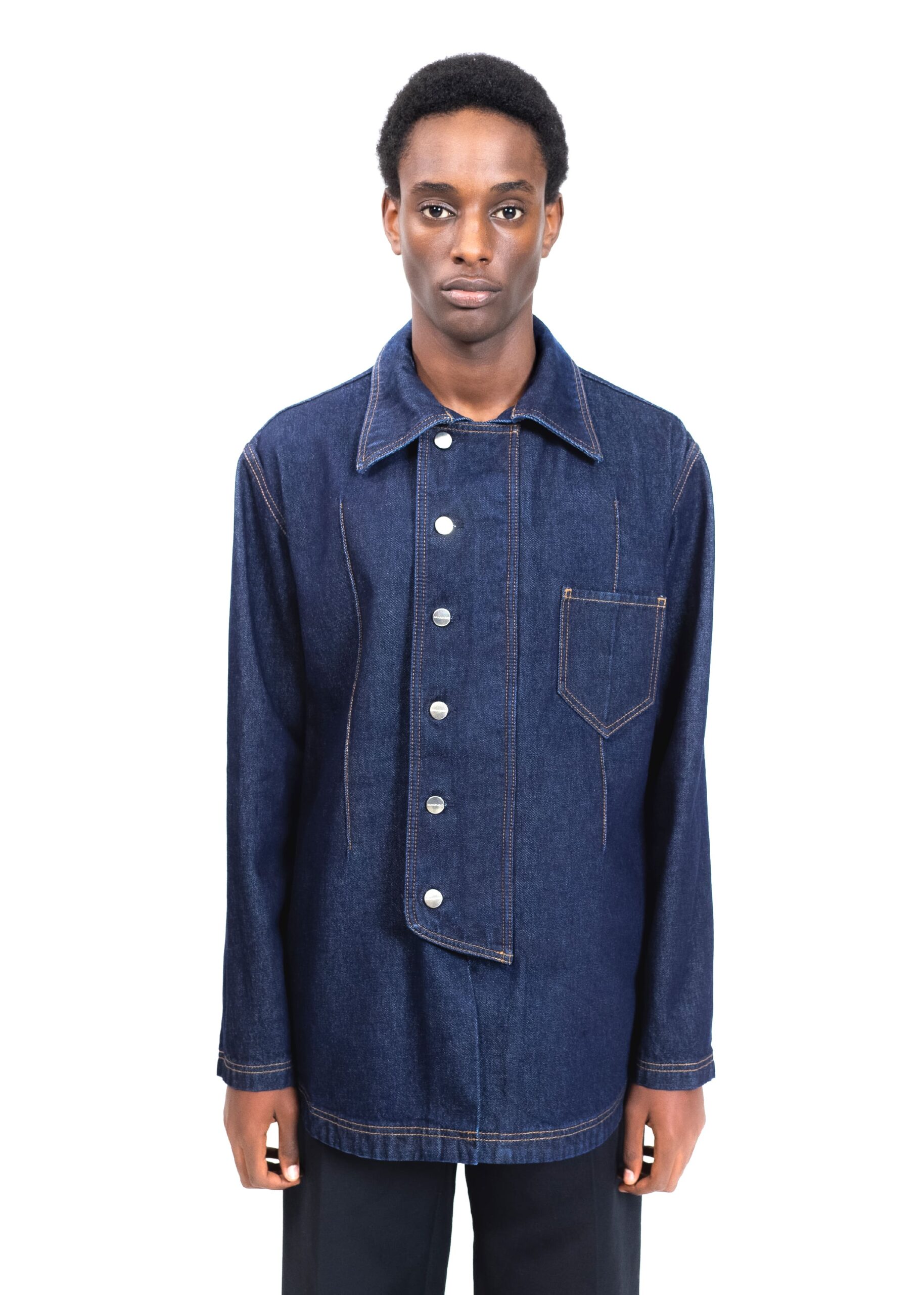 namacheko manni denim shirts デニムジャケット-