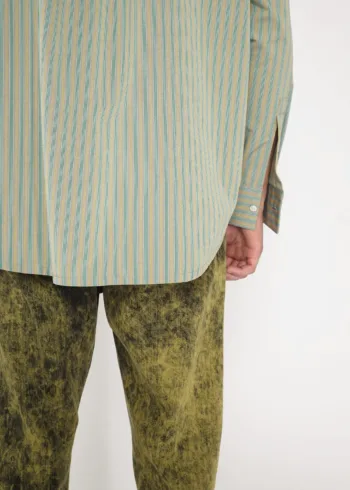 Namacheko AW23 Green Stripe Ostereley Shirt