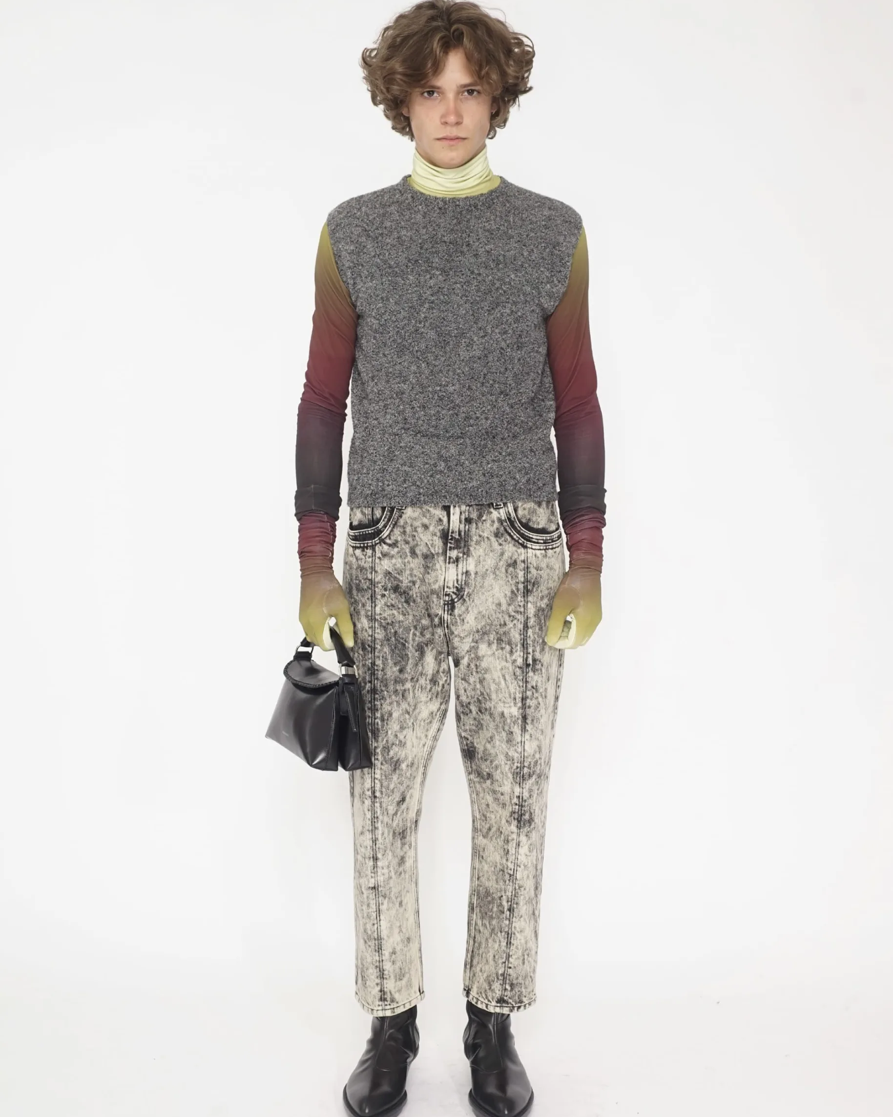 Namacheko AW23 Grey Prender Backless Vest