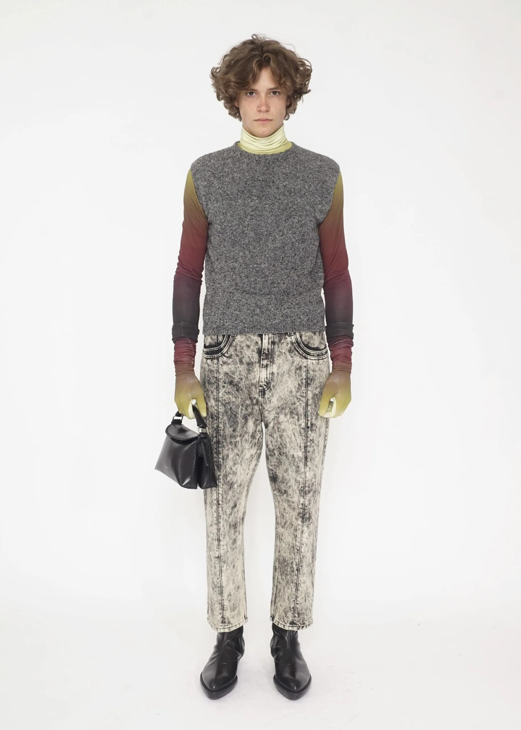 Namacheko AW23 Grey Prender Backless Vest