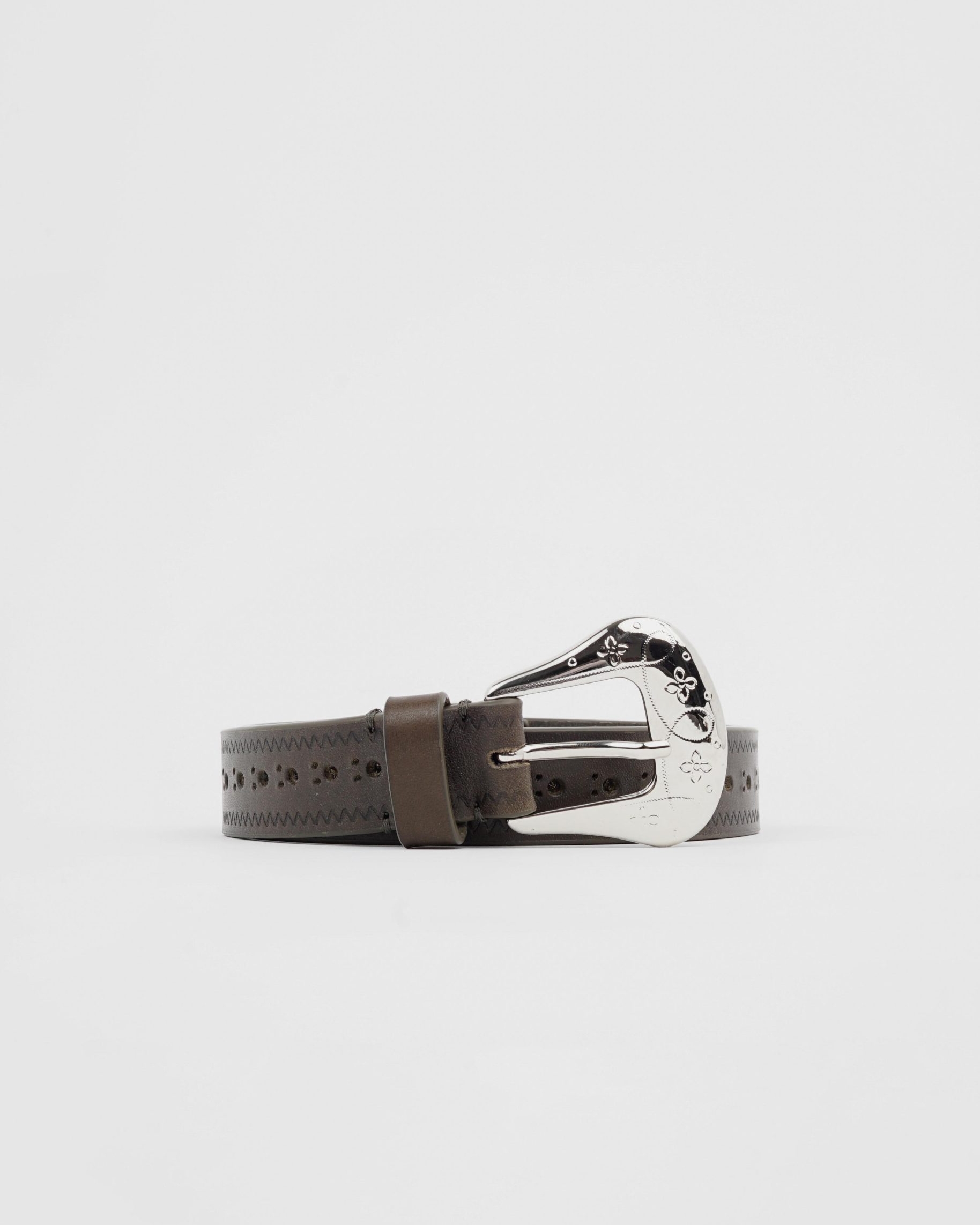 Namacheko Brogue Belt Brown