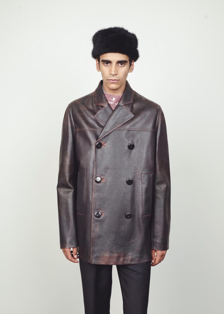 namacheko Elijah Leather Jacket | Clothing